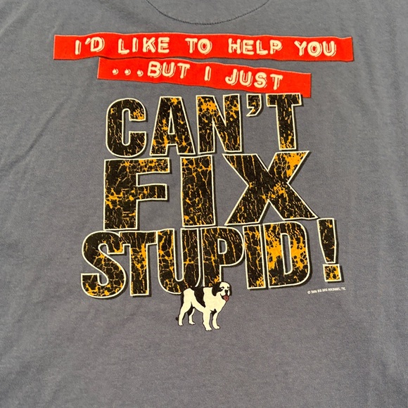 Men's Blue Long Sleeve Tee - Picture 11 of 15